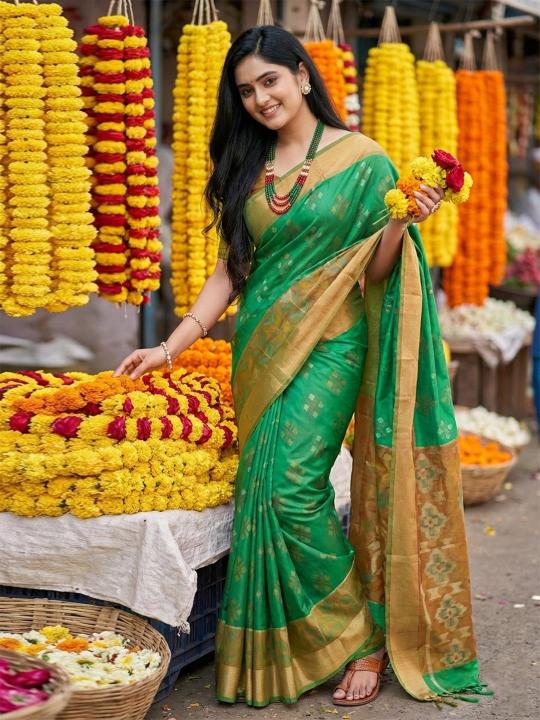 NAVYA SILK VOL 4 by SHREE SHYAM FASHION fancy designer Pochampalli Soft Silk fabric saree wholesale with Fancy latkan - wholesale export